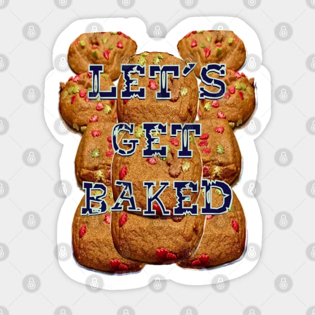 Let’s get Baked - Christmas Cookies Sticker by aadventures